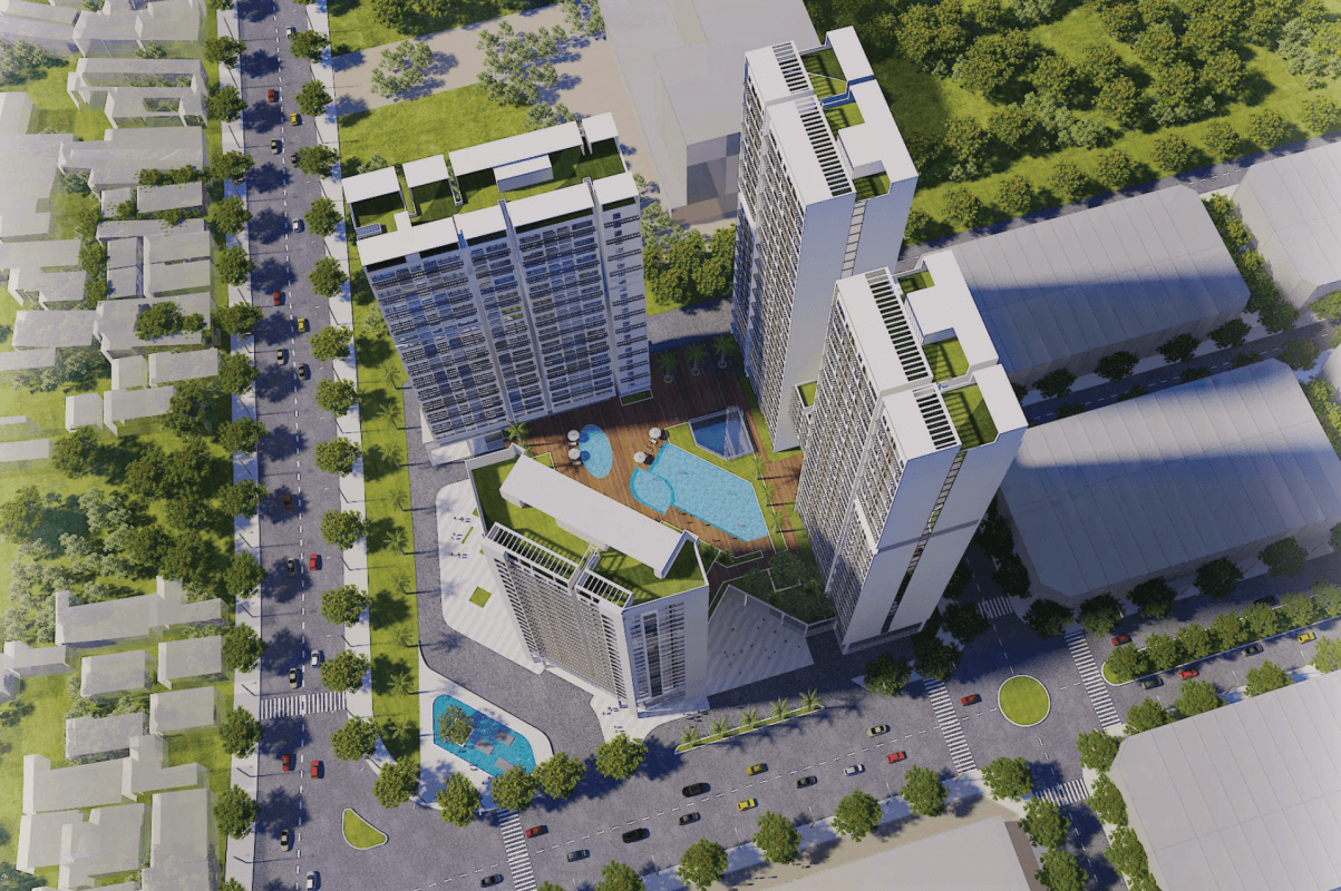 green tower