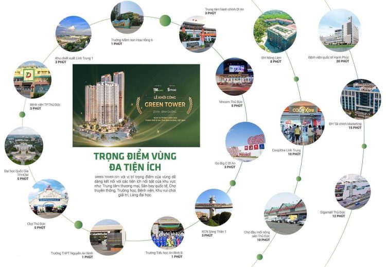 green tower