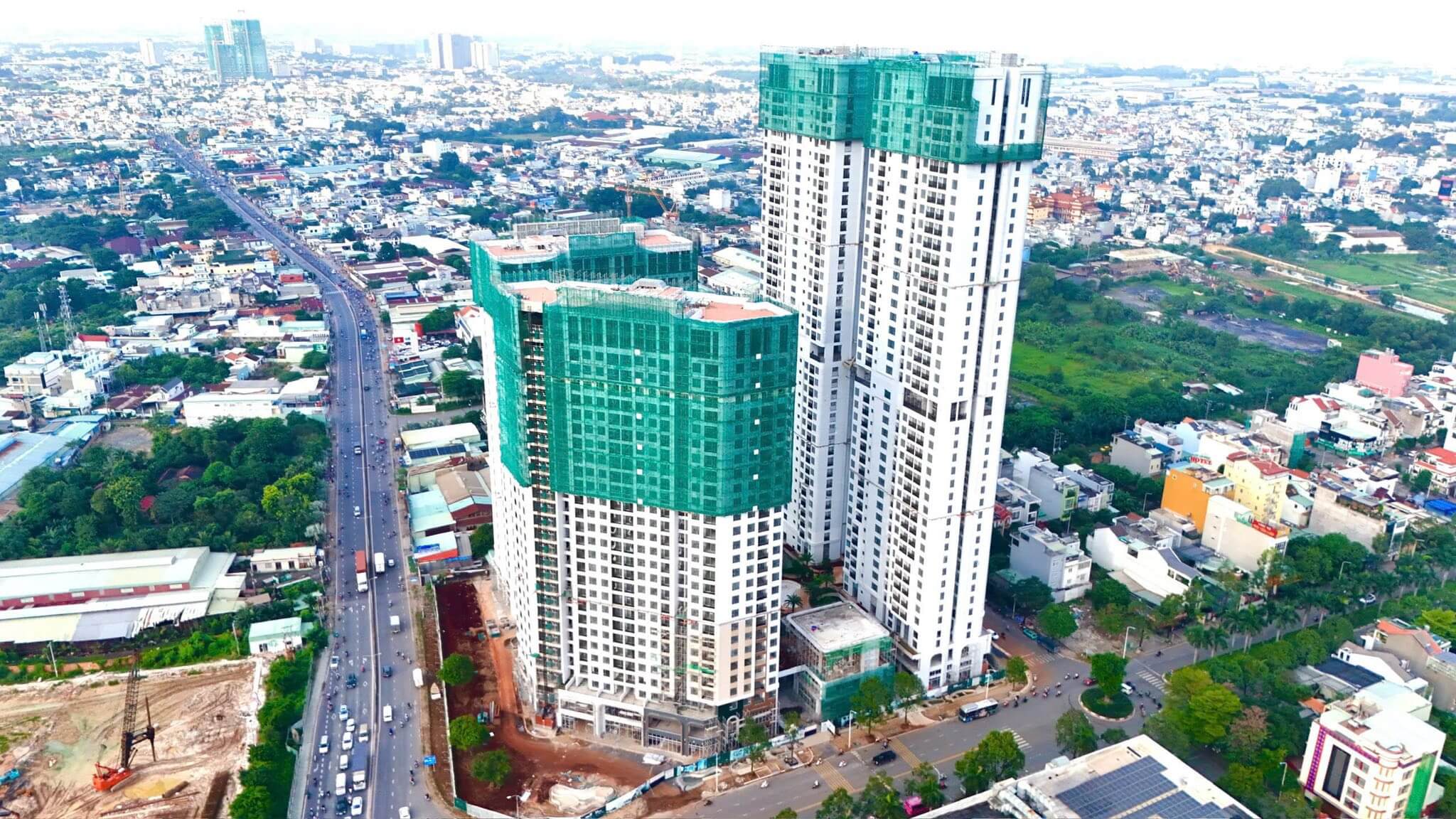 Tiến độ xây dựng dự án Happy One City