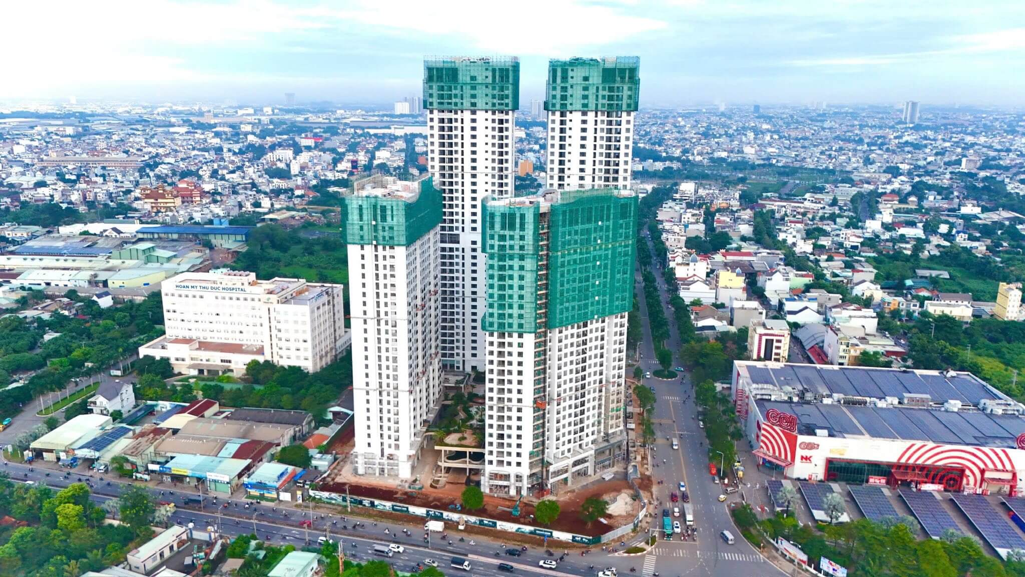 Tiến độ xây dựng dự án Happy One City