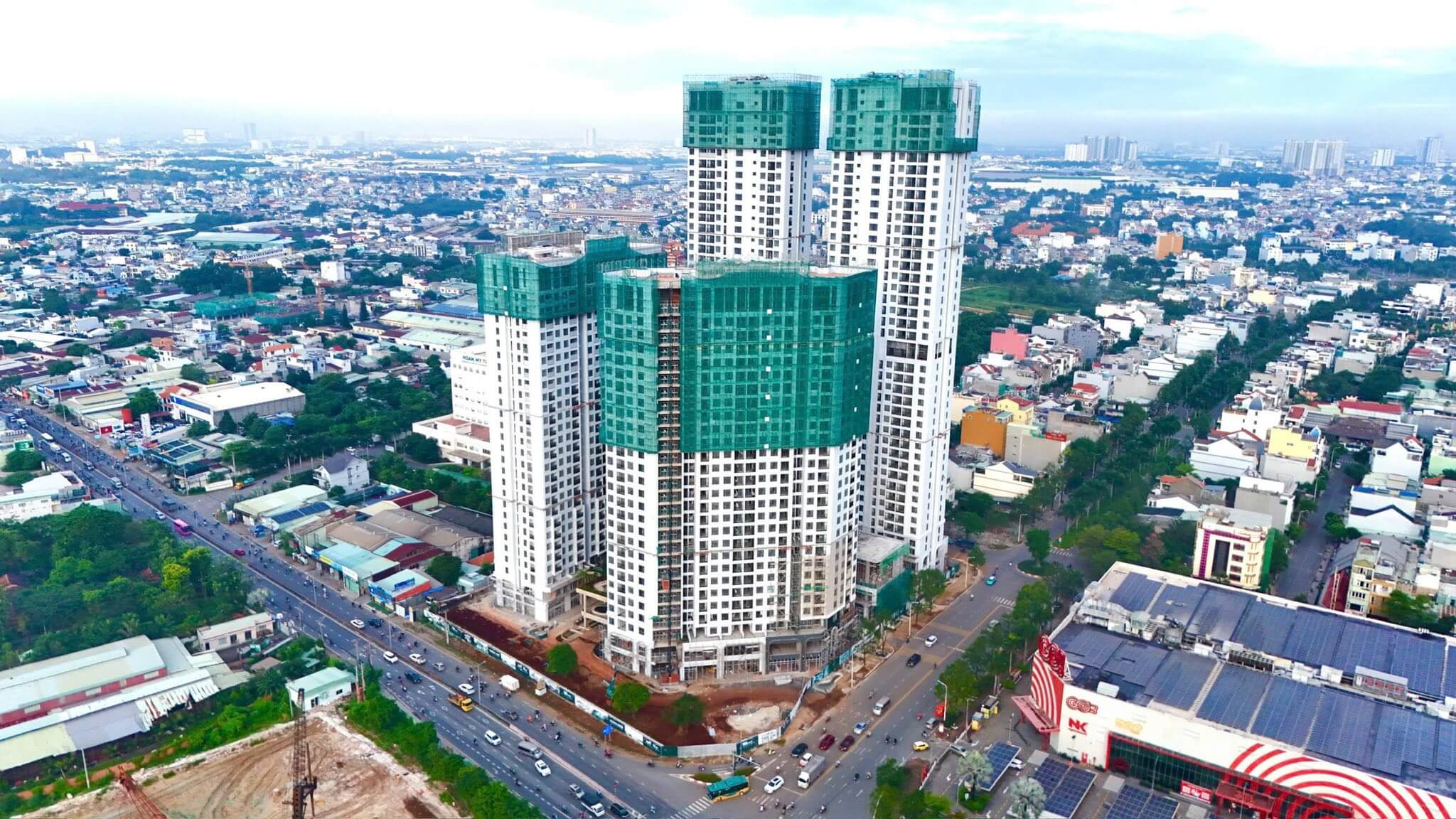 Tiến độ xây dựng dự án Happy One City