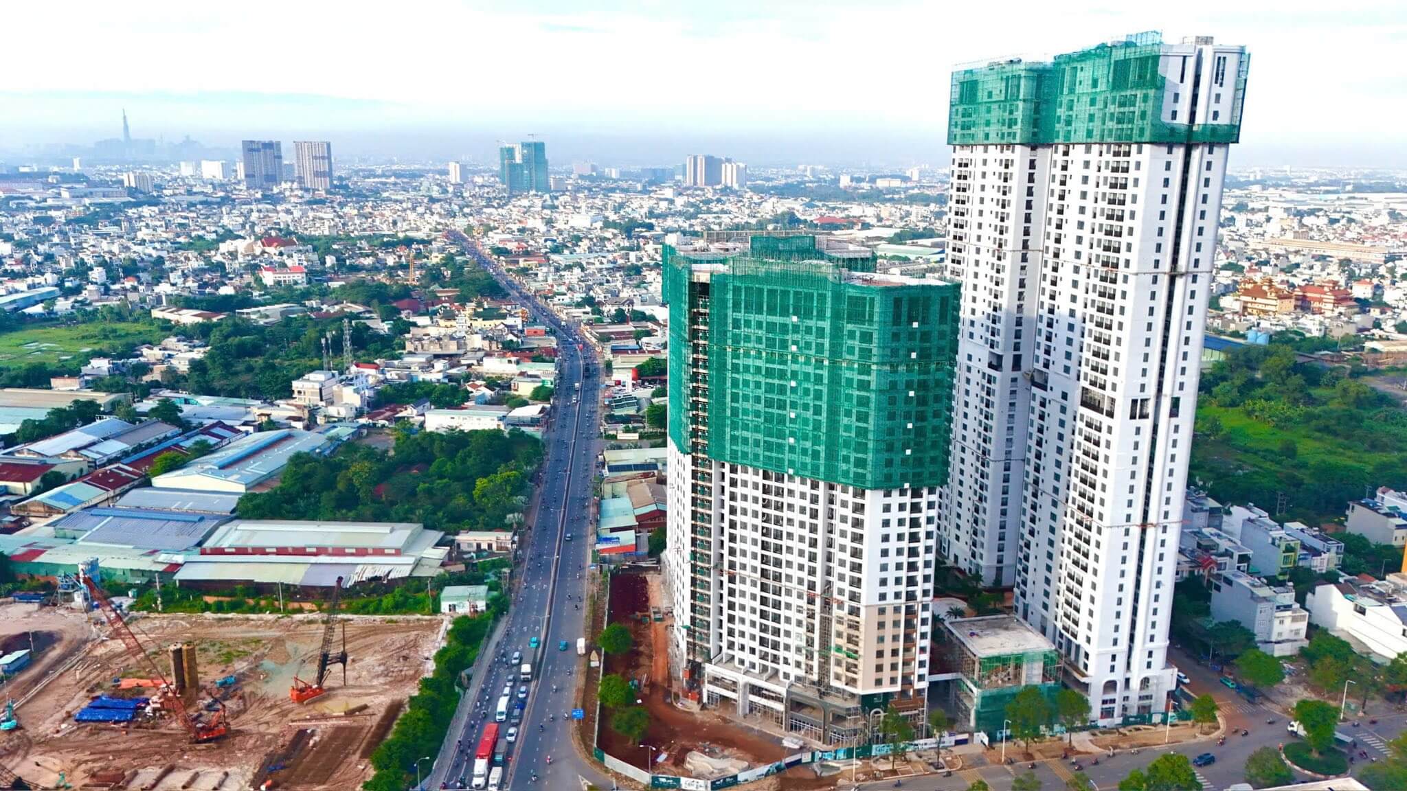 Tiến độ xây dựng dự án Happy One City