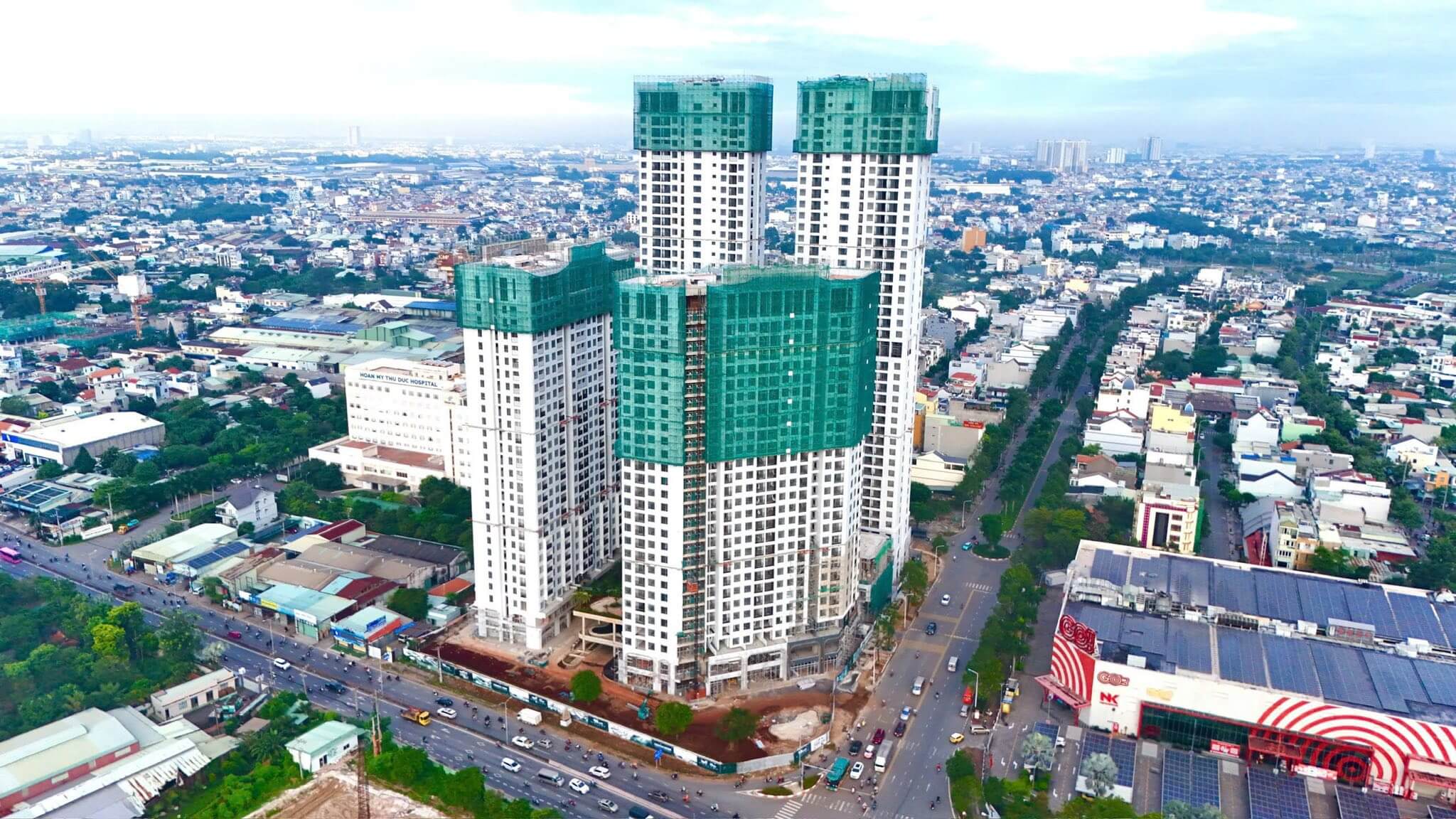 Tiến độ xây dựng dự án Happy One City