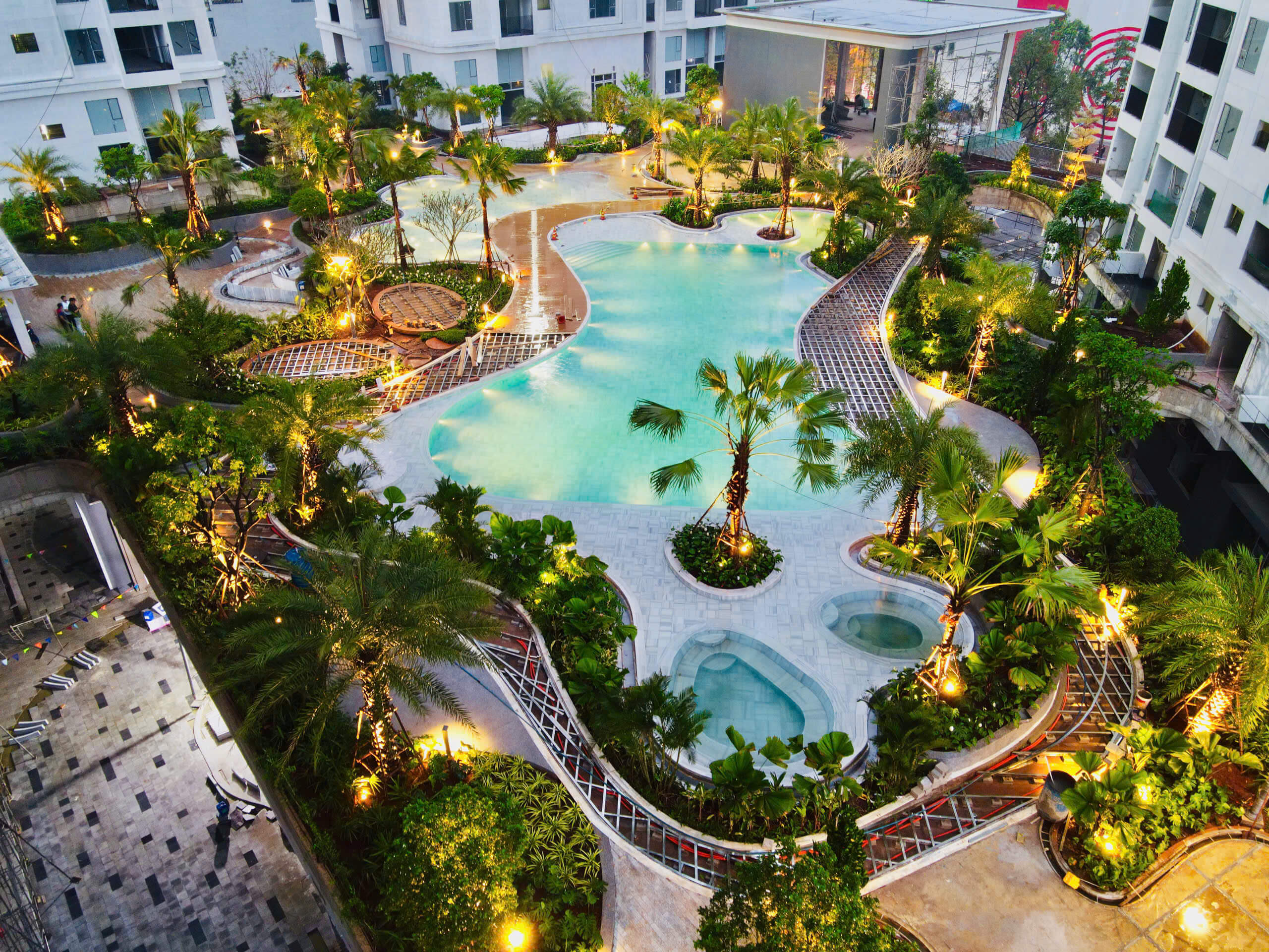 Tiến độ dự án Happy One City tháng 01/2026. Ảnh : TBS Land