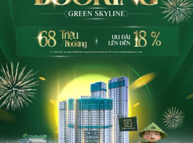 green skyline